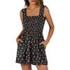 Floral Print Black