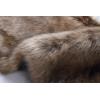 imageCaracilia Women Luxury Faux Fur Coat Jackets Wrap Cape Shawl for Wedding PartyBrown Fur