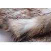 imageCaracilia Women Luxury Faux Fur Coat Jackets Wrap Cape Shawl for Wedding PartyFox White Brown
