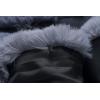 imageCaracilia Women Luxury Faux Fur Coat Jackets Wrap Cape Shawl for Wedding PartyGrey