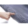 imageCaracilia Women Luxury Faux Fur Coat Jackets Wrap Cape Shawl for Wedding PartyGrey
