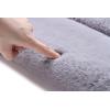 imageCaracilia Women Luxury Faux Fur Coat Jackets Wrap Cape Shawl for Wedding PartyLight Gray