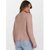 imageCaracilia Womens Cropped Cardigan Sweaters Open Front Button Down Dressy Casual Classic Knit Lady Jackets Fall OuterwearCamel