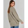 imageCaracilia Womens Oversized Cardigan Sweaters Long Sleeve Button Down Open Front Knit Sweater 2025 Fall Fashion OutfitsTaupe