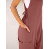 imageCaracilia Overalls for Women Loose Fit Summer Casual Jumpsuit Sleeveless Baggy Harem Pants Rompers One Piece Jumpers OutfitsCaramel