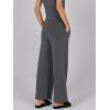 imageCaracilia Womens Jumpsuits Air Essentials Dressy Romper Wide Leg Long Pants Jumper 2025 Summer Travel Outfits Fashion ClothesDark Grey