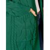 imageCaracilia Womens Oversized Cable Knit Long Cardigan Sweaters Open Front Duster Coat 2025 Fall Outfits OutwearDark Green