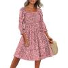 Pink Dot Floral