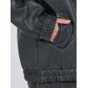 imageCaracilia Womens Oversized Leather Jacket Faux Suede Motorcycle Coat 2025 Fall Fashion Outfits Winter ClothesDark Green