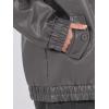 imageCaracilia Womens Oversized Leather Jacket Faux Suede Motorcycle Coat 2025 Fall Fashion Outfits Winter ClothesGrey