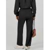 imageCaracilia Womens 2 Piece Outfits Sweatsuit Fall Crewneck Sweatshirts Wide Leg Pants Lounge Matching Sweat Sets TracksuitBlack