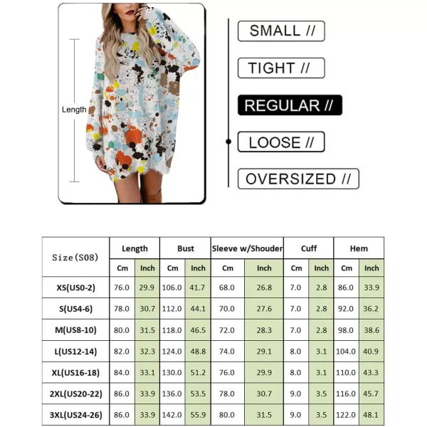 YESNO Sweater Dress for Women Oversized Graphic Lantern Long Sleeve Pullover Sweater Tops S08S08 Army Green