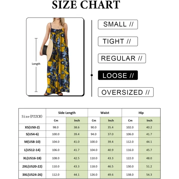 YESNO Womens 2023 Summer Casual Jumpsuits Wide Leg Overalls Floral Print Baggy Rompers with Pocket PZZCRFloral 141