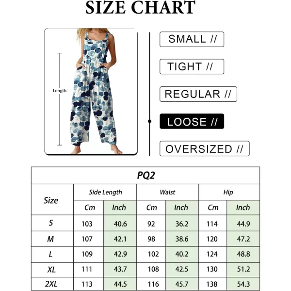 YESNO Womens Overalls Casual Loose Bib Pants Adjustable Straps Wide Leg Jumpsuits with Pockets PQ2As Picture141