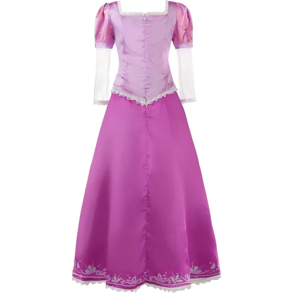 JerrisApparel Womens Princess Costumes Princess Dress Cosplay Dress upPurple