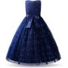 imageJerrisApparel Girl Princess Tulle Dress Bridesmaid Pageant Gown Birthday Party Wedding DressNavy Blue 1