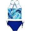 imageJerrisApparel Girl Tropical Leaf Swimsuit Tankini Swim Set Two Pieces Bathing Suit