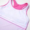 imageJerrisApparel Little Girls Summer Two Piece Boyshort Tankini Kids SwimsuitDots Rose