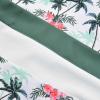 imageJerrisApparel Little Girls Summer Two Piece Boyshort Tankini Kids SwimsuitGreen Tropical