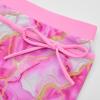 imageJerrisApparel Little Girls Summer Two Piece Boyshort Tankini Kids SwimsuitPink Marble
