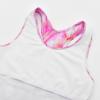 imageJerrisApparel Little Girls Summer Two Piece Boyshort Tankini Kids SwimsuitPink Marble