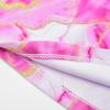imageJerrisApparel Little Girls Summer Two Piece Boyshort Tankini Kids SwimsuitPink Marble
