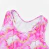 imageJerrisApparel Little Girls Summer Two Piece Boyshort Tankini Kids SwimsuitPink Marble