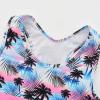 imageJerrisApparel Little Girls Summer Two Piece Boyshort Tankini Kids SwimsuitPink Tropical