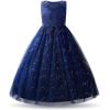imageJerrisApparel Girl Princess Tulle Dress Bridesmaid Pageant Gown Birthday Party Wedding DressNavy Blue 1