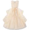 image:imageJerrisApparel Flower Girls Dress Mesh Tulle Wedding Party Dresses Bridesmaid Lace Ball Grown
