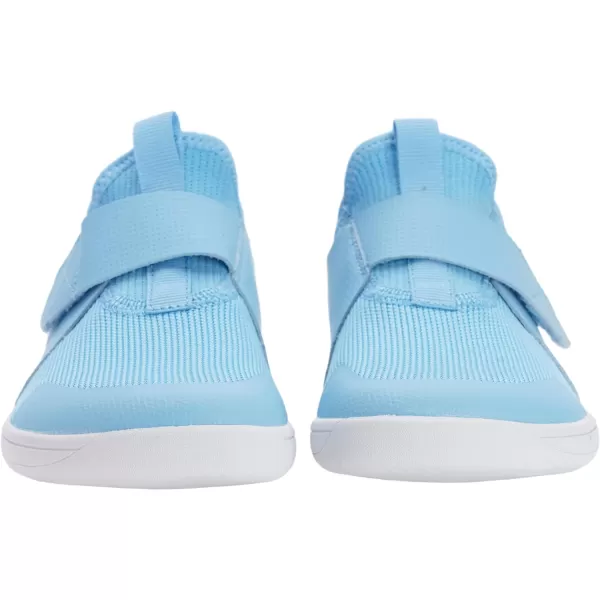 WHITIN LittleBig Kid Wide Width Barefoot Shoes  BoysGirls Minimalist Elastic Opening Sneakers  Flexible Zero Drop SoleW8k3  Light Blue