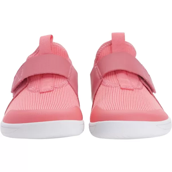 WHITIN LittleBig Kid Wide Width Barefoot Shoes  BoysGirls Minimalist Elastic Opening Sneakers  Flexible Zero Drop SoleW8k3  Pink