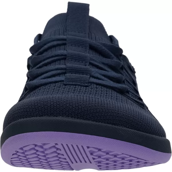 WHITIN Mens Barefoot Plus Shoes  Wide Toe Box  LowStack Sole  Inspired by Barefoot EnthusiastsW91  Blue Purple