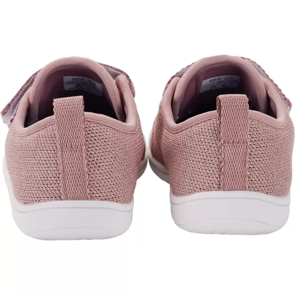 WHITIN ToddlerLittleBigKid Wide Barefoot Shoes  BoysGirls Minimalist Sneakers  Splay Naturally  LightweightW81k  Rose Shimmer