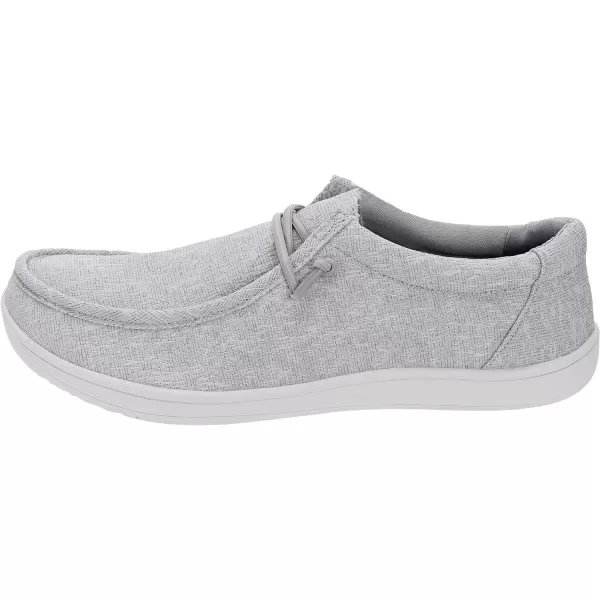 WHITIN Womens Minimalist Barefoot Shoes  Zero Drop Sole  Wide Width Fashion SneakerW86  Chambray Grey