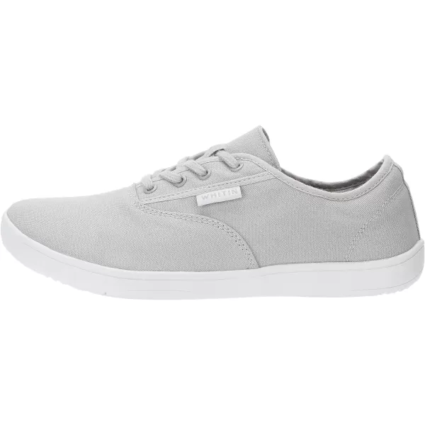 WHITIN Canvas Barefoot Sneakers for Men Wide Toe Box Minimalist Zero Drop Sole Shoes Minimus Extra Width Fit Size 85 9 9W Gym Tenis Walking Grey 42WHITIN Canvas Barefoot Sneakers for Men Wide Toe Box Minimalist Zero Drop Sole Shoes Minimus Extra Width Fit Size 85 9 9W Gym Tenis Walking Grey 42