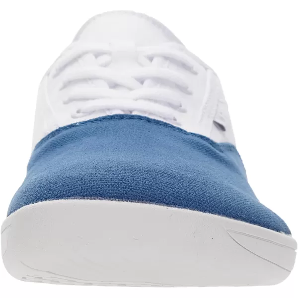 WHITIN Canvas Barefoot Wide Sneakers for Men Toe Box Minimalist Zero Drop Sole Shoes Minimus Extra Width Fit Size 65 7 7W Trainer Blue White 40WHITIN Canvas Barefoot Wide Sneakers for Men Toe Box Minimalist Zero Drop Sole Shoes Minimus Extra Width Fit Size 65 7 7W Trainer Blue White 40