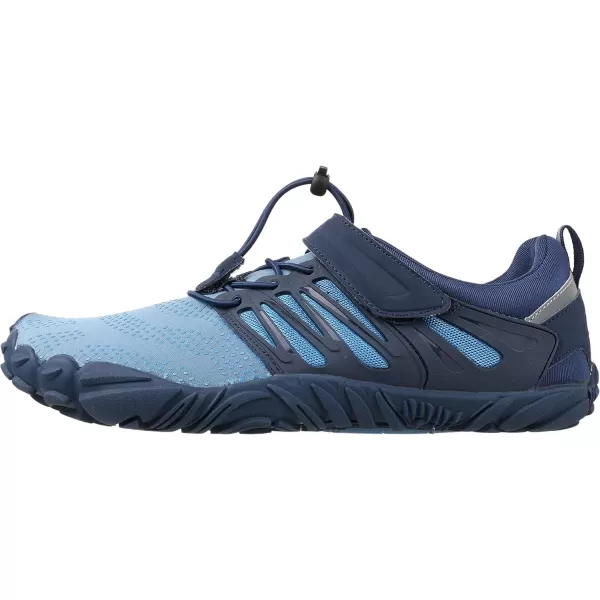 WHITIN Mens Minimalist Trail Runner  Wide Toe Box  Barefoot Inspired1 Blue