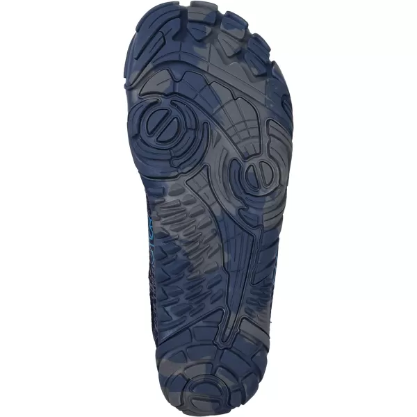 WHITIN Mens Minimalist Trail Runner  Wide Toe Box  Barefoot Inspired2 Camo Blue