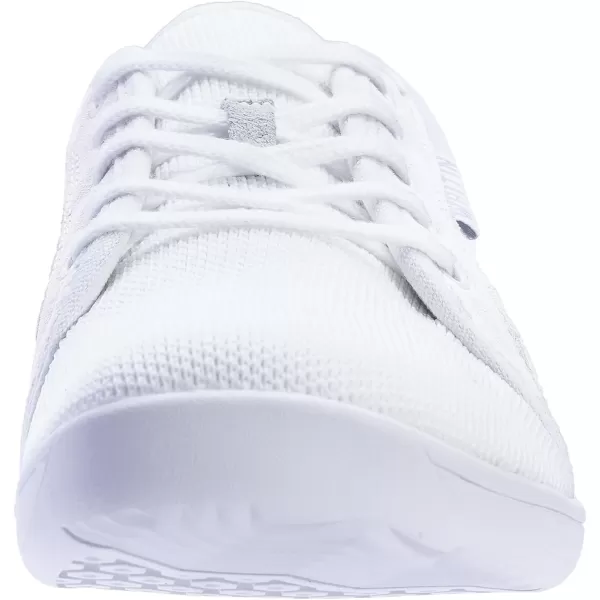 WHITIN Mens Wide Minimalist Barefoot Sneakers  Zero Drop Sole  Optimal RelaxationW81 All White