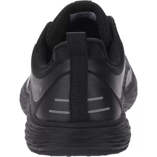 WHITIN Mens Zero Drop Running Shoes  Wide Toe BoxBlack