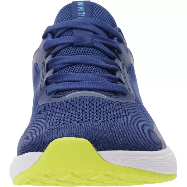 WHITIN Mens Zero Drop Running Shoes  Wide Toe BoxBlue