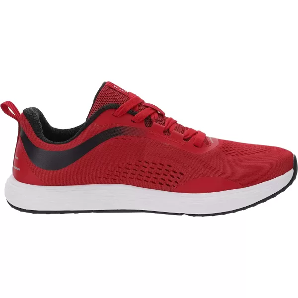 WHITIN Mens Zero Drop Running Shoes  Wide Toe BoxRed