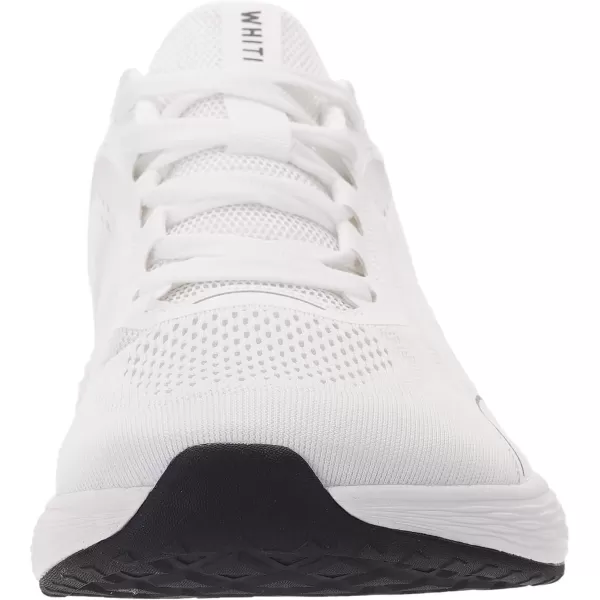 WHITIN Mens Zero Drop Running Shoes  Wide Toe BoxWhite