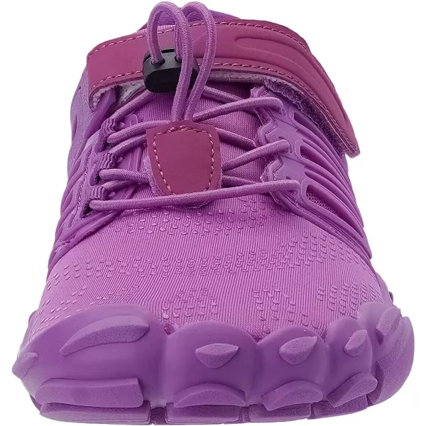 WHITIN Womens Barefoot amp Minimalist Shoe  Zero Drop Sole  Trail RunnerW30  Purple