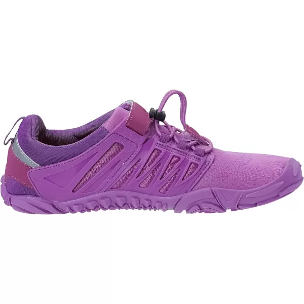 WHITIN Womens Barefoot amp Minimalist Shoe  Zero Drop Sole  Trail RunnerW30  Purple