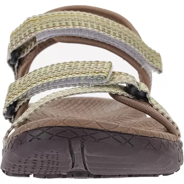 WHITIN Womens Outdoor Athletic Sandal with Adjustable Hooks  Secure FitC52  Brown