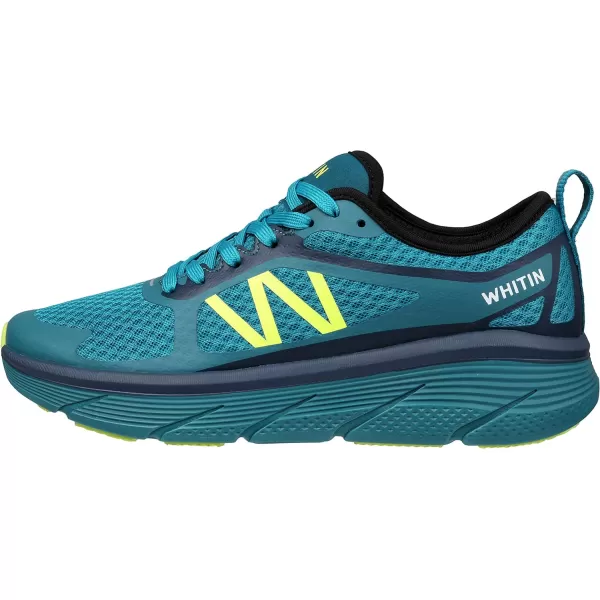WHITIN Mens Max Cushioned Running Shoes  Superior Comfort Yet Remaining StabilityS6  Dark Green