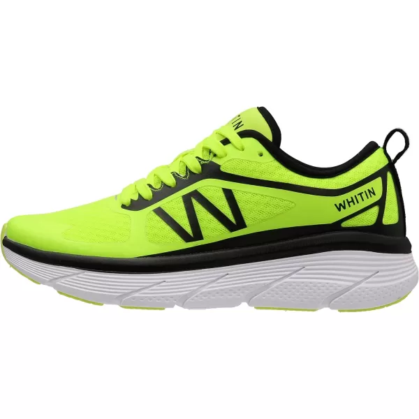 WHITIN Mens Max Cushioned Running Shoes  Superior Comfort Yet Remaining StabilityS6  Green