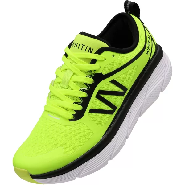 WHITIN Mens Max Cushioned Running Shoes  Superior Comfort Yet Remaining StabilityS6  Green